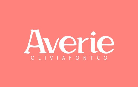 Averie Font: Handwritten Serif for Makers and Sellers