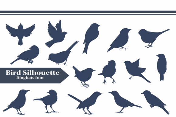 Bird Silhouette Font: A Practical Branding Asset for Small Businesses