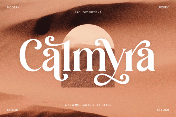 Calmyra: A Modern Serif Typeface for Web Creators