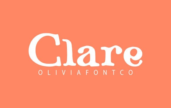 Clare Font: A Handwritten Serif Typeface That Gives Small Brands a Romantic Edge