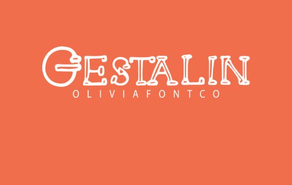 Gestalin Font: Handwritten Serif for Campaign Impact
