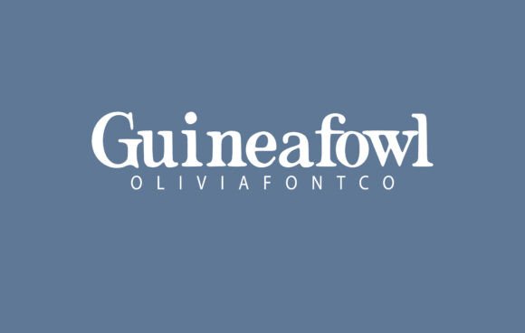 Guineafowl Serif Font for Handmade Labels and Branding