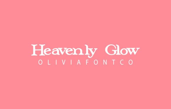 Heavenly Glow Typeface: A Web Designer’s Review for Digital Projects