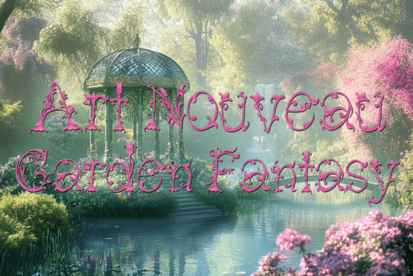 How Art Nouveau Garden Fantasy Transformed My Bakery's Brand