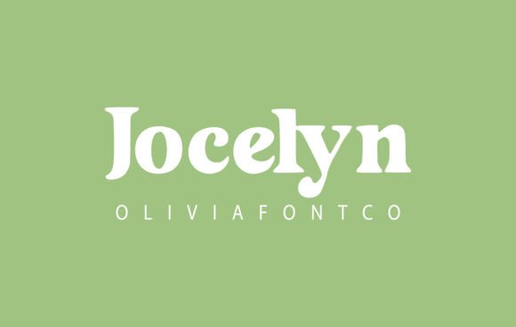 Jocelyn Font: Romantic Serif for Craft Creators
