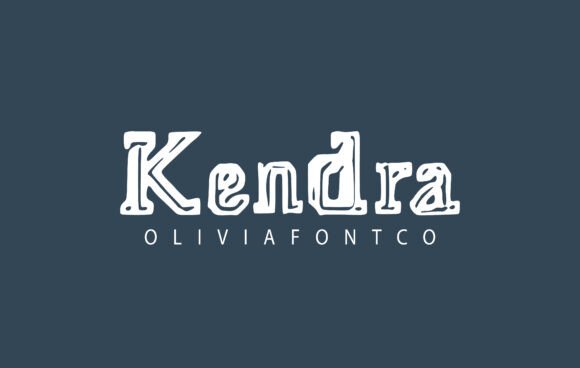 Kendra: A Romantic Handwritten Font