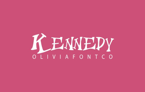 Kennedy Font: A Romantic Typeface for Editorial Design