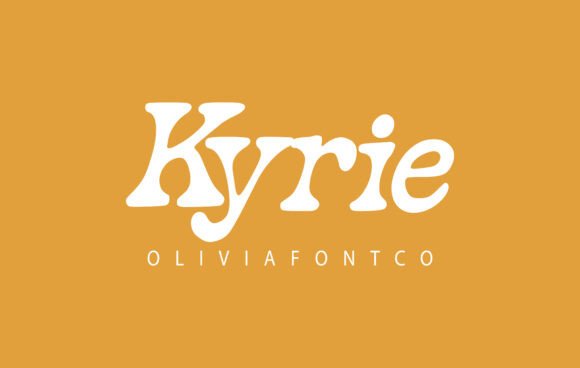 Kyrie Font: A Handwritten Serif for Handmade Product Design