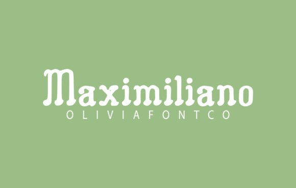 Maximiliano: A Serif Font with Romance
