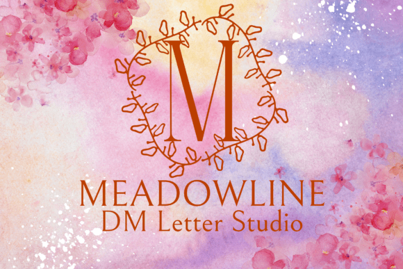 Meadowline Monogram Brings Editorial Warmth to Content Design