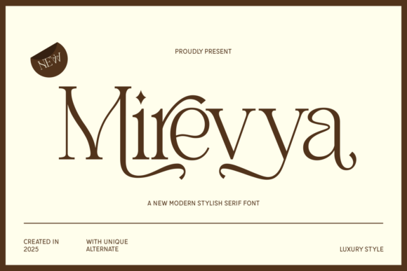 Mirevya: A Serif Font That Elevates Small Business Branding