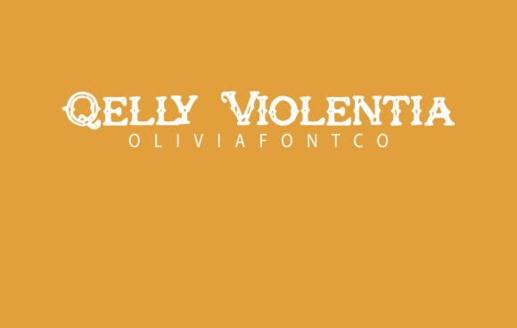Qelly Violentia Font: A Handmade Maker's Creative Partner