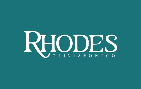 Rhodes Font: A Romantic Serif for Web Design