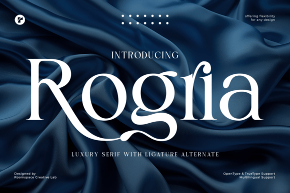 Rogria Serif: A Typeface for Elegant Brand Narratives