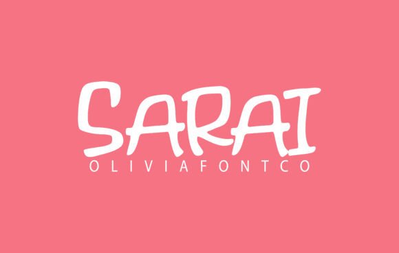 Sarai Font: A Handwritten Serif with Romantic Appeal