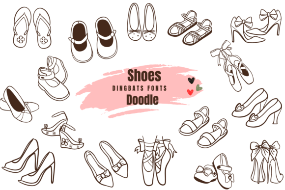 Shoes Doodle: A Creative Font for Business